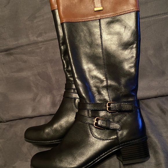 Bandolino Shoes - Bandolino Leather Boots women’s 6.5